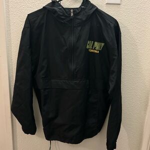 Black Cal Poly Pomona Windbreaker